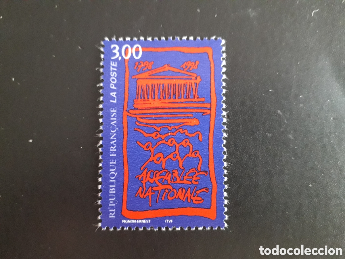 Sellos: FRANCIA YVERT 3132 SERIE COMPLETA NUEVA *** 1998 ASAMBLEA NACIONAL PEDIDO M&Iacute;NIMO 3&euro;
