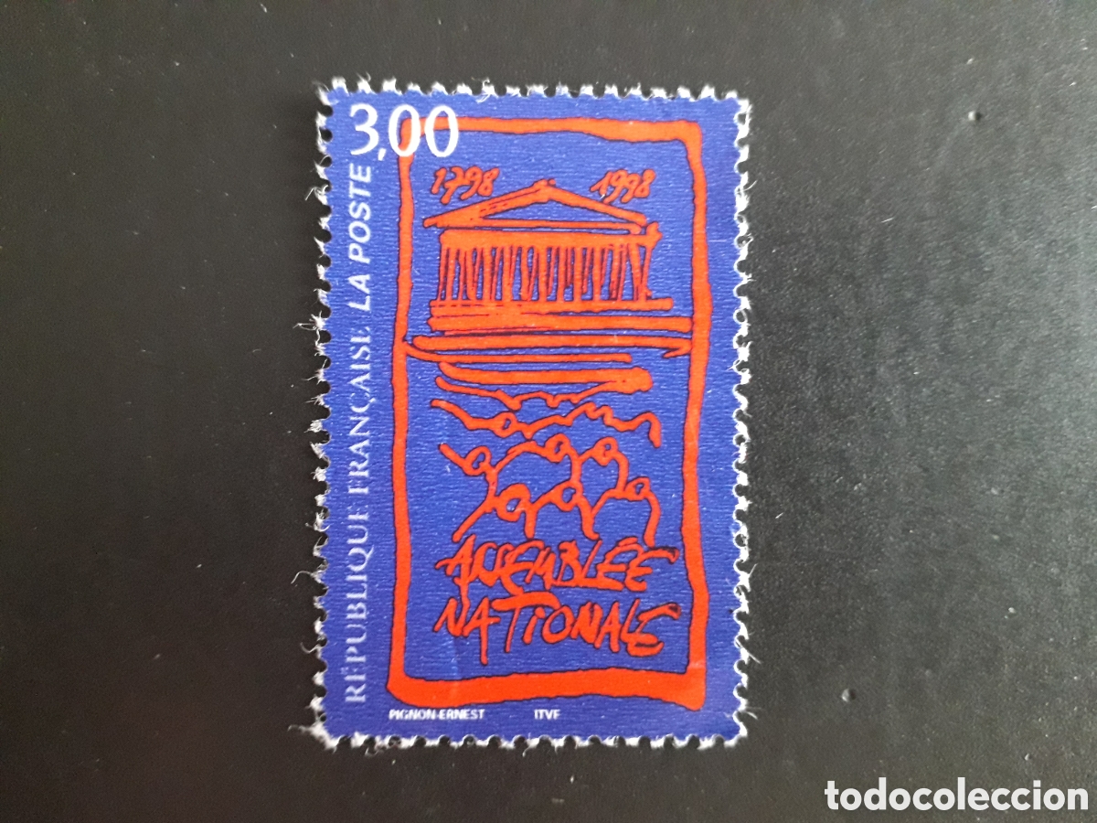 Sellos: FRANCIA YVERT 3132 SERIE COMPLETA USADA 1998 ASAMBLEA NACIONAL PEDIDO M&Iacute;NIMO 3&euro;