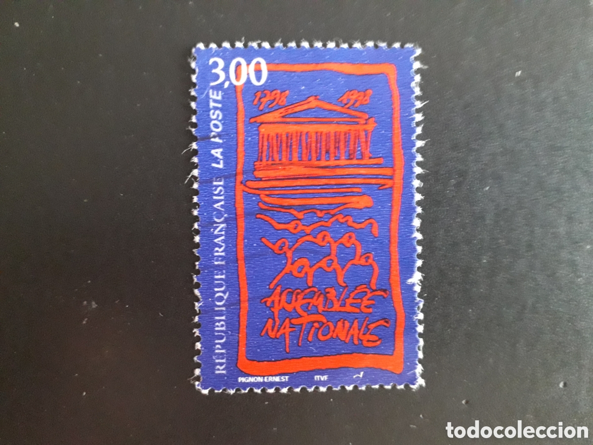 Sellos: FRANCIA YVERT 3132 SERIE COMPLETA USADA 1998 ASAMBLEA NACIONAL PEDIDO M&Iacute;NIMO 3&euro;