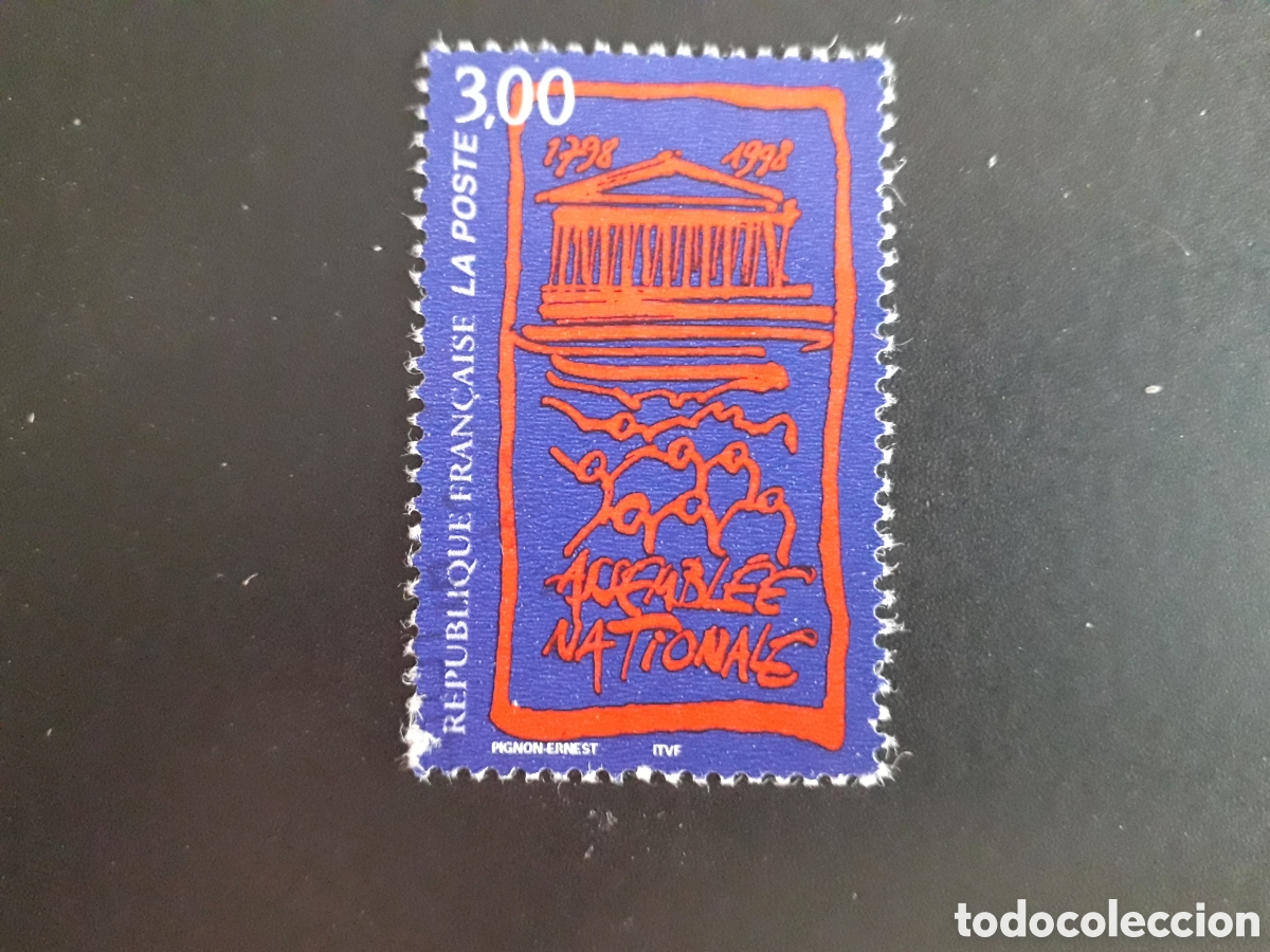 Sellos: FRANCIA YVERT 3132 SERIE COMPLETA USADA 1998 ASAMBLEA NACIONAL PEDIDO M&Iacute;NIMO 3&euro;