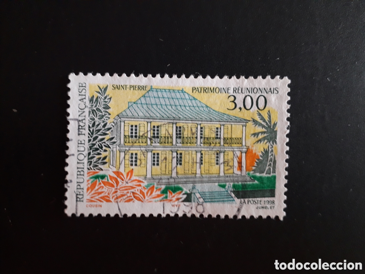Sellos: FRANCIA YVERT 3144 SERIE COMPLETA USADA 1998 REUNI&Oacute;N, SAINT PIERRE PEDIDO M&Iacute;NIMO 3&euro;