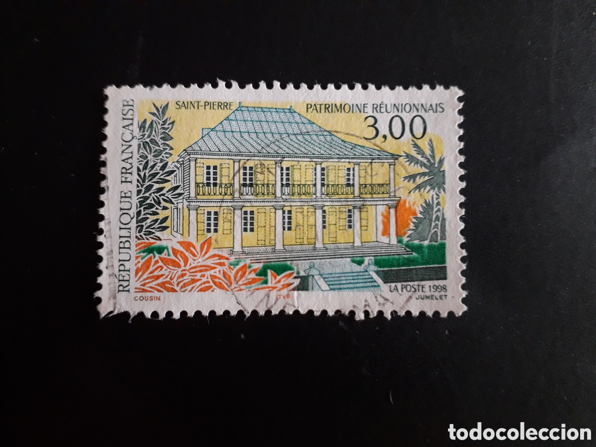 Sellos: FRANCIA YVERT 3144 SERIE COMPLETA USADA 1998 REUNI&Oacute;N, SAINT PIERRE PEDIDO M&Iacute;NIMO 3&euro;