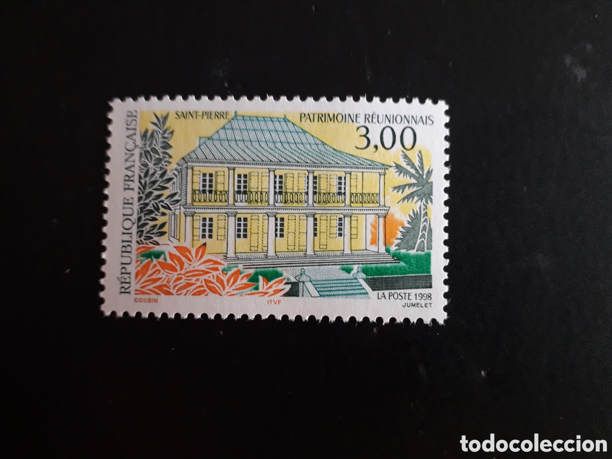 Sellos: FRANCIA YVERT 3144 SERIE COMPLETA NUEVA *** 1998 REUNI&Oacute;N, SAINT PIERRE PEDIDO M&Iacute;NIMO 3&euro;