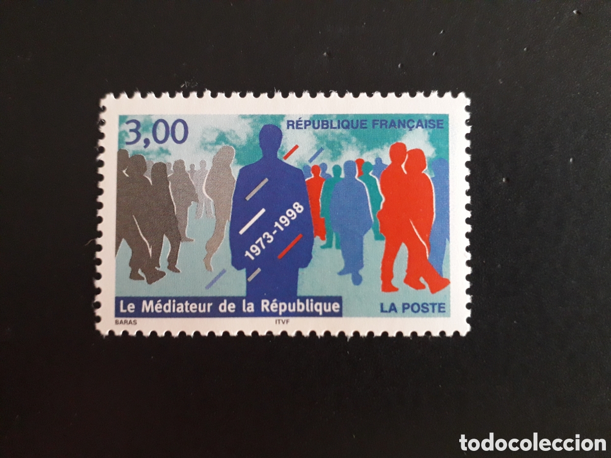 Sellos: FRANCIA YVERT 3134 SERIE COMPLETA NUEVA *** 1998 MEDIADOR DE LA REP&Uacute;BLICA PEDIDO M&Iacute;NIMO 3&euro;