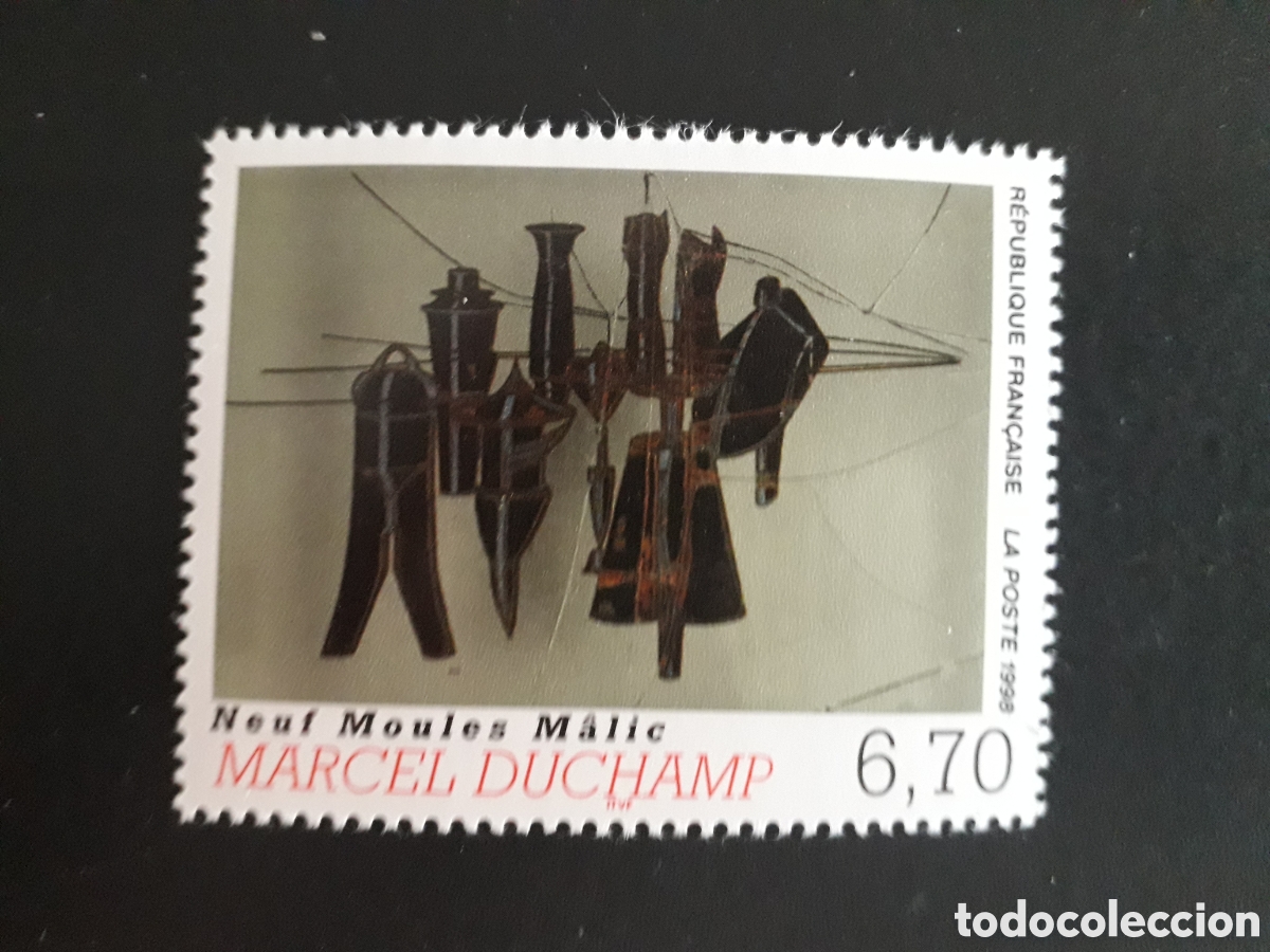 Sellos: FRANCIA YVERT 3197 SERIE COMPLETA NUEVA *** 1998 SERIE ART&Iacute;STICA MARCEL DUCHAMP PEDIDO M&Iacute;NIMO 3&euro;