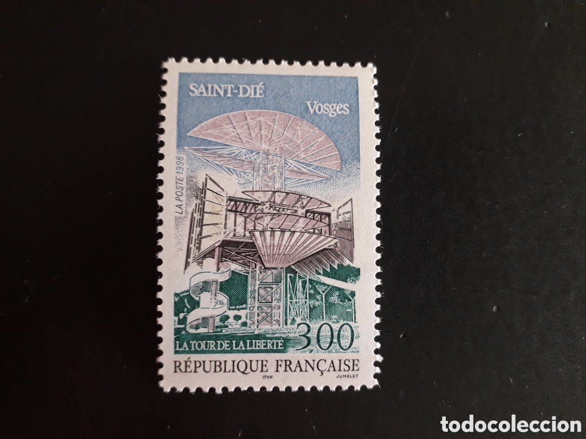 Sellos: FRANCIA YVERT 3194 SERIE COMPLETA NUEVA *** 1998 TORRE DE LA LIBERTAD, SAINT DI&Eacute;, PEDIDO M&Iacute;NIMO 3&euro;