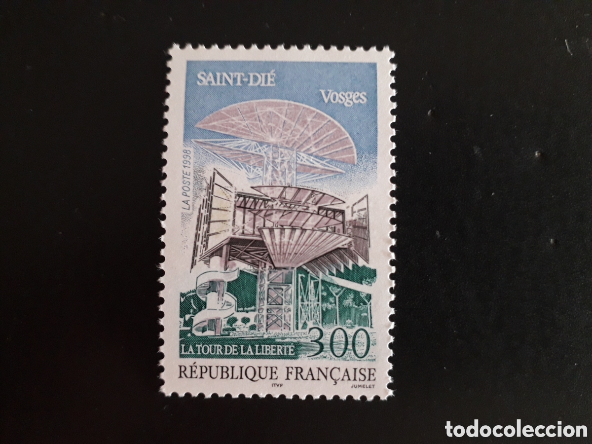 Sellos: FRANCIA YVERT 3194 SERIE COMPLETA NUEVA *** 1998 TORRE DE LA LIBERTAD, SAINT DI&Eacute;, PEDIDO M&Iacute;NIMO 3&euro;