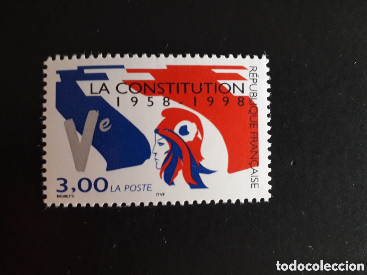 Sellos: FRANCIA YVERT 3195 SERIE COMPLETA NUEVA *** 1998 CONSTITUCI&Oacute;N PEDIDO M&Iacute;NIMO 3&euro;