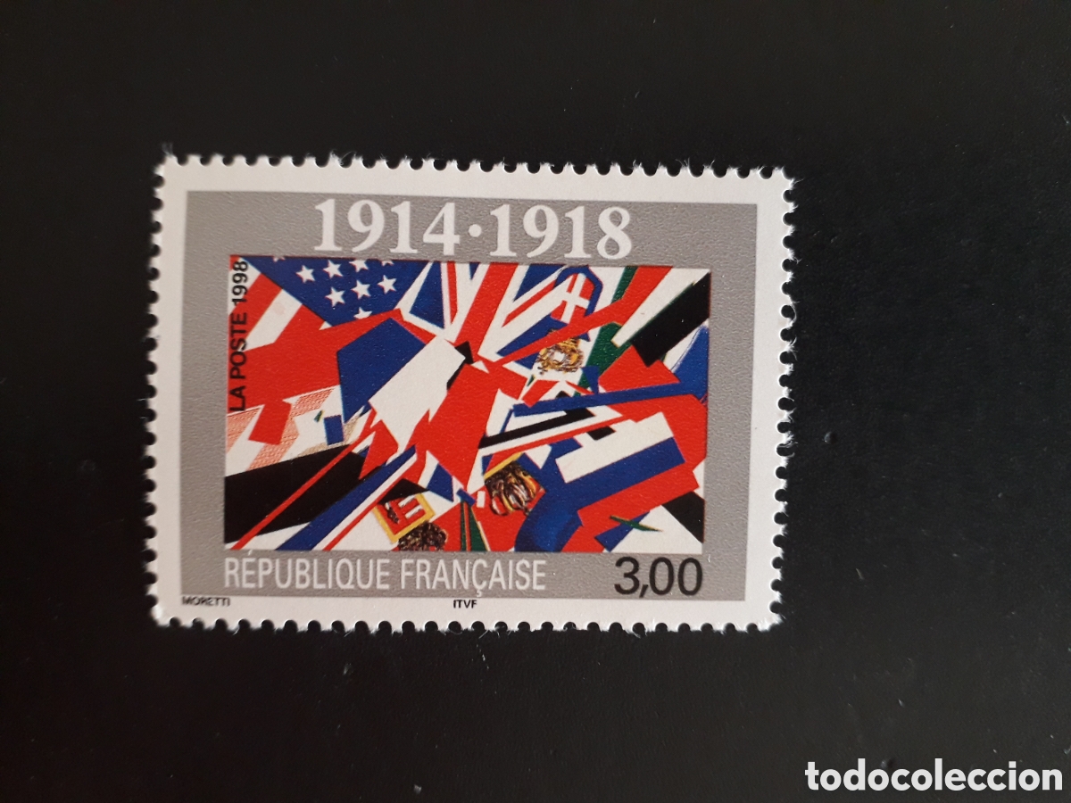 Sellos: FRANCIA YVERT 3196 SERIE COMPLETA NUEVA *** 1998 ARMISTICIO PRIMERA GUERRA MUNDIAL PEDIDO M&Iacute;NIMO 3&euro;