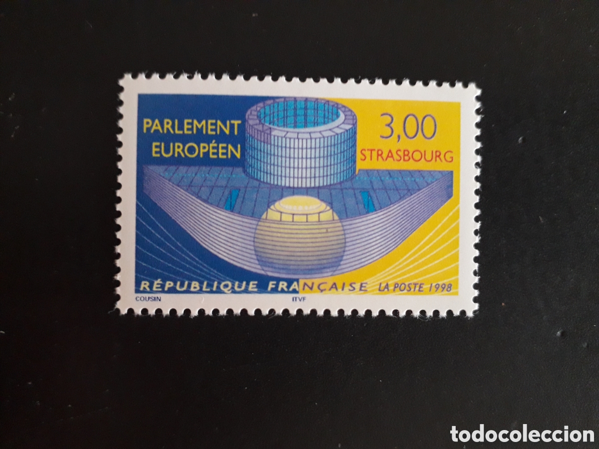 Sellos: FRANCIA YVERT 3206 SERIE COMPLETA NUEVA *** 1998 ESTRASBURGO, PARLAMENTO EUROPEO PEDIDO M&Iacute;NIMO 3&euro;
