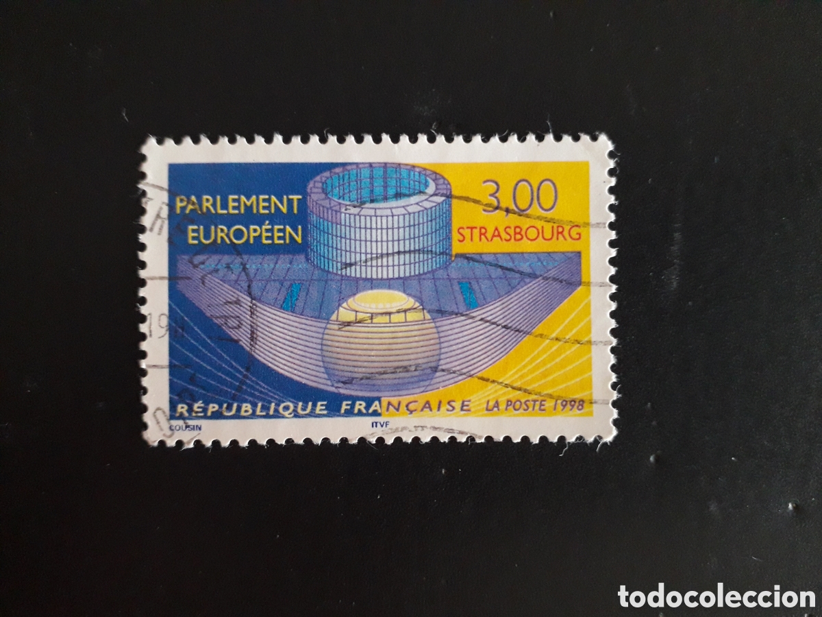 Sellos: FRANCIA YVERT 3206 SERIE COMPLETA USADA 1998 ESTRASBURGO, PARLAMENTO EUROPEO PEDIDO M&Iacute;NIMO 3&euro;