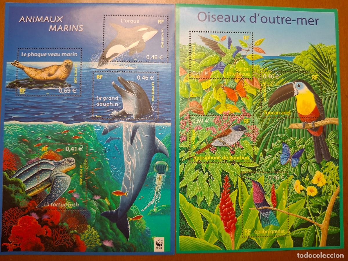 Briefmarken: HB837 HOJITAS BLOQUE de FRANCIA en NUEVO ideal para tematicas (leer descripcion)