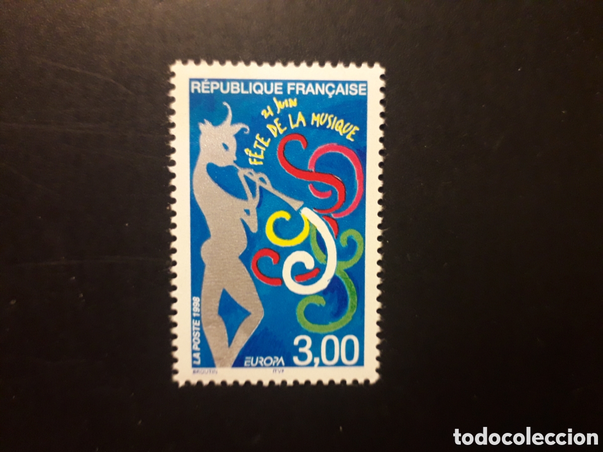 Sellos: FRANCIA YVERT 3166 SERIE COMPLETA NUEVA *** 1998 EUROPA FESTIVAL DE M&Uacute;SICA DIOS PAN PEDIDO M&Iacute;NIMO 3&euro;