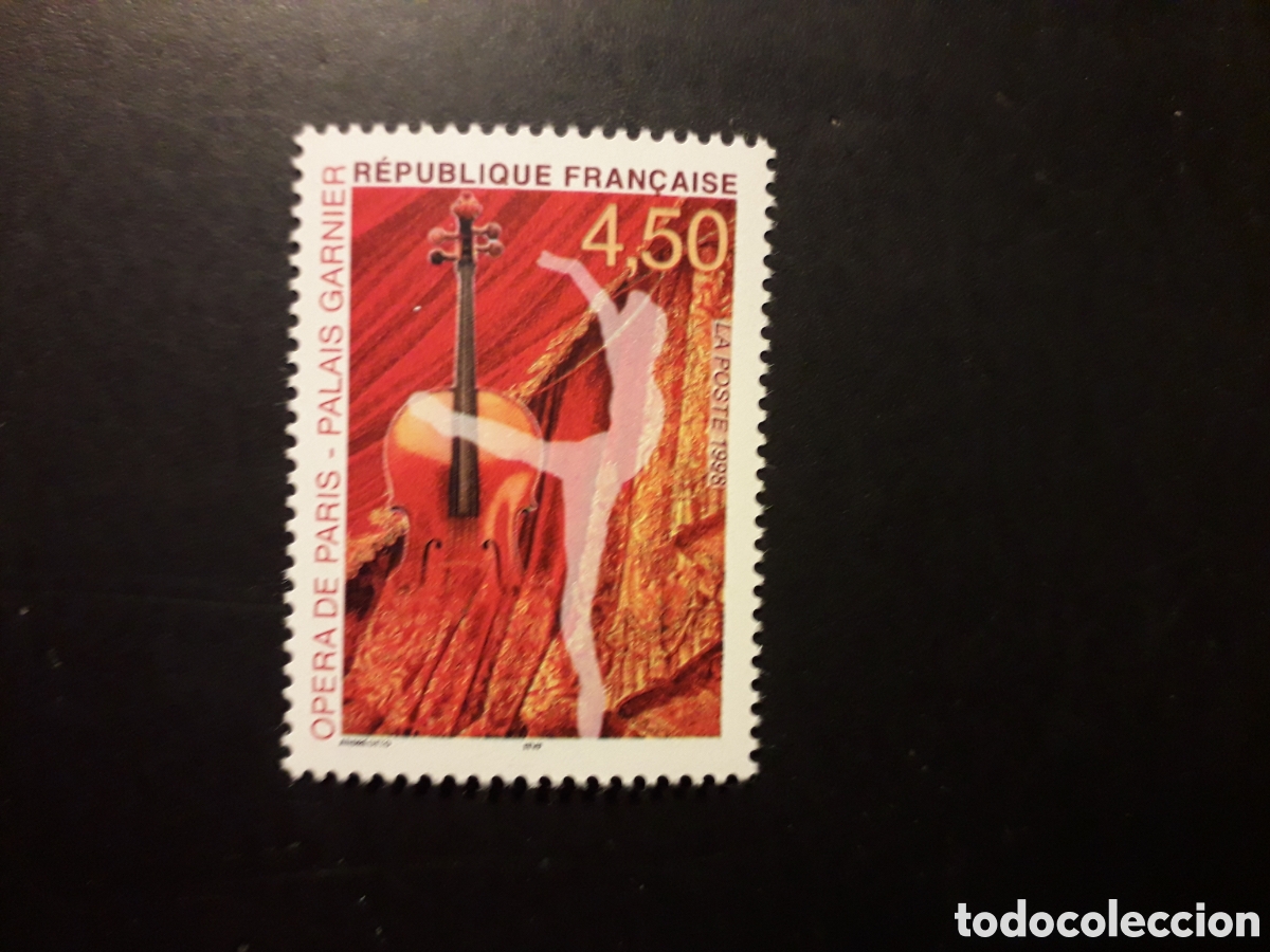 Sellos: FRANCIA YVERT 3181 SERIE COMPLETA NUEVA *** 1998 &Oacute;PERA DE PAR&Iacute;S, BALLET, PEDIDO M&Iacute;NIMO 3&euro;