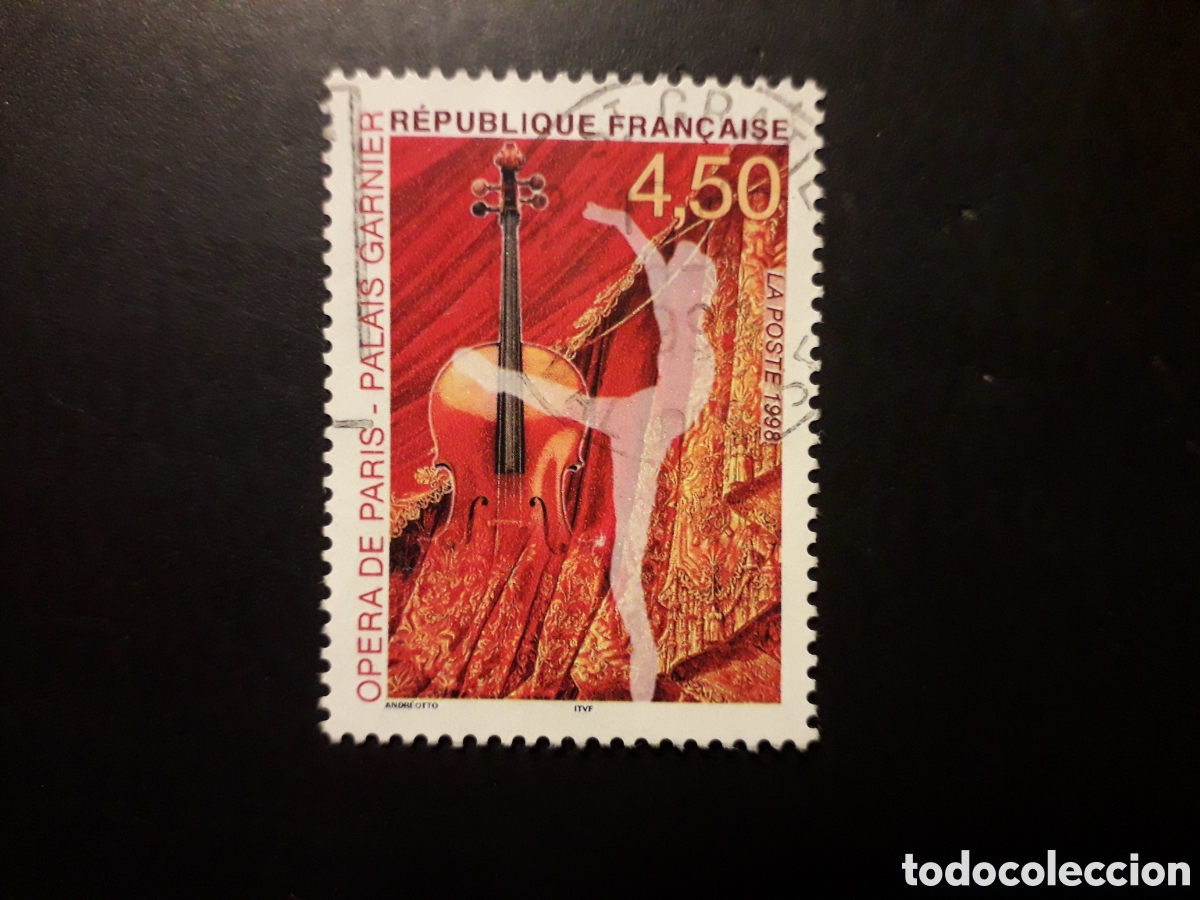 Sellos: FRANCIA YVERT 3181 SERIE COMPLETA USADA 1998 &Oacute;PERA DE PAR&Iacute;S, BALLET, PEDIDO M&Iacute;NIMO 3&euro;