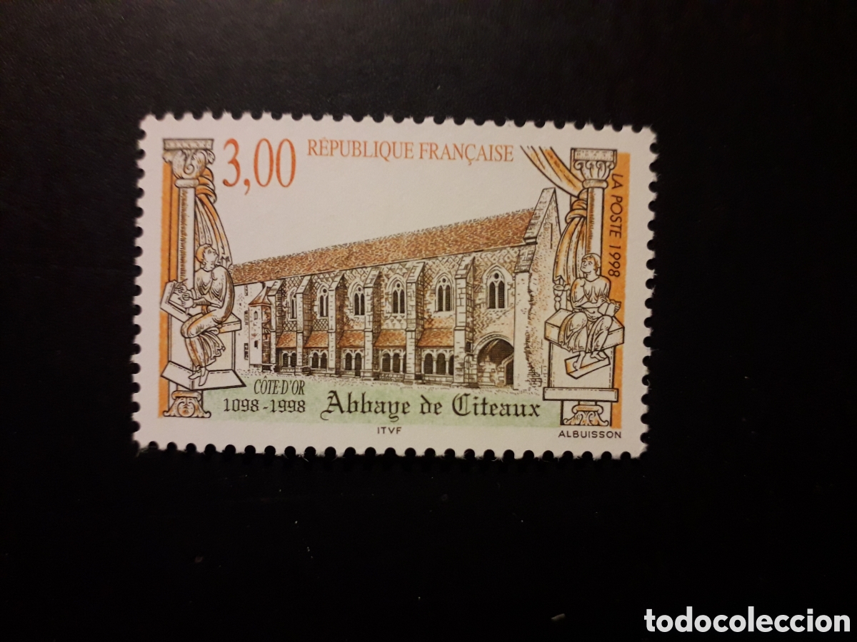 Sellos: FRANCIA YVERT 3143 SERIE COMPLETA NUEVA *** 1998 ABAD&Iacute;A DE CITEAUX PEDIDO M&Iacute;NIMO 3&euro;