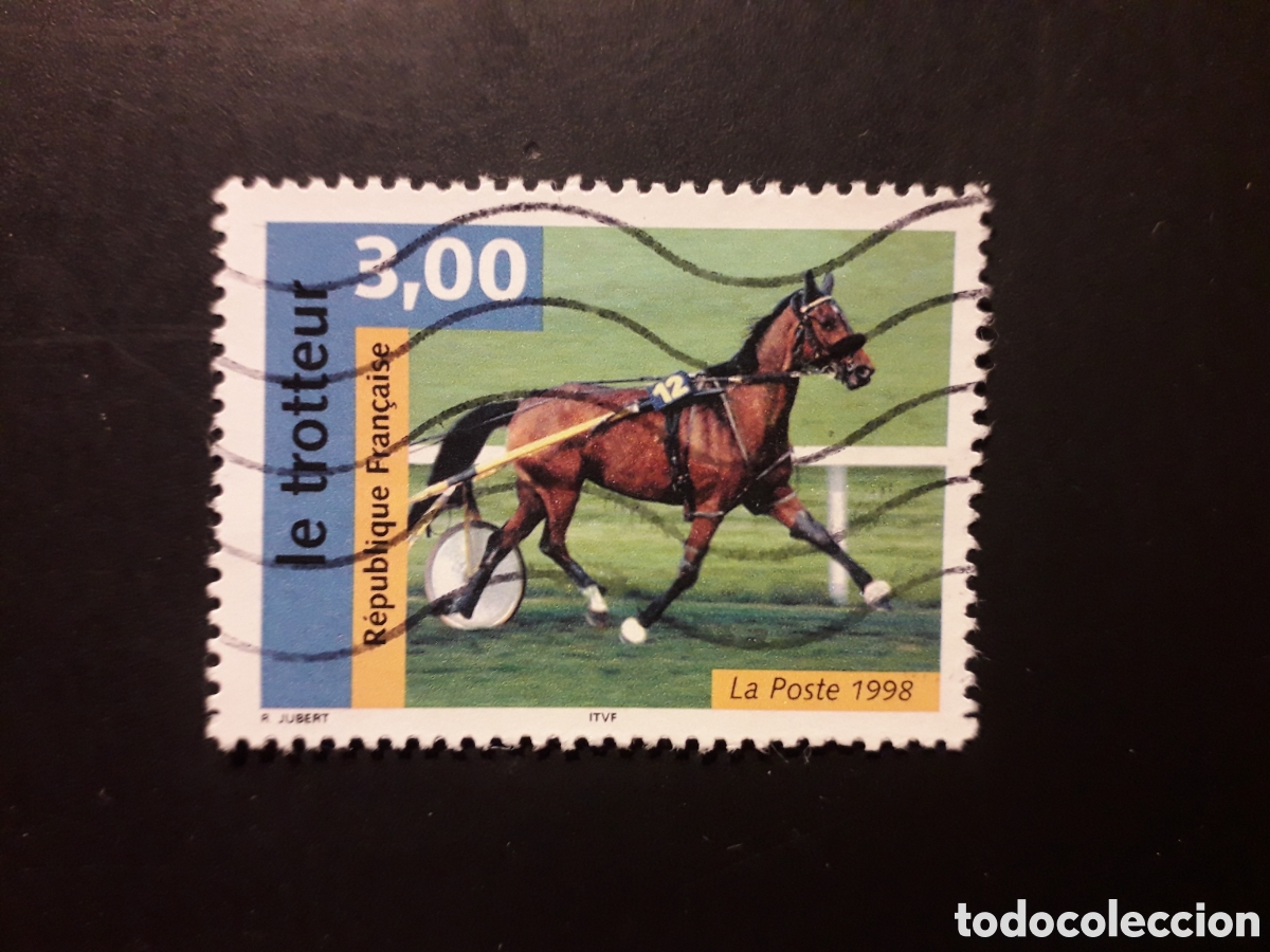 Sellos: FRANCIA YVERT 3183 SELLO SUELTO USADO 1998 FAUNA, CABALLOS PEDIDO M&Iacute;NIMO 3&euro;