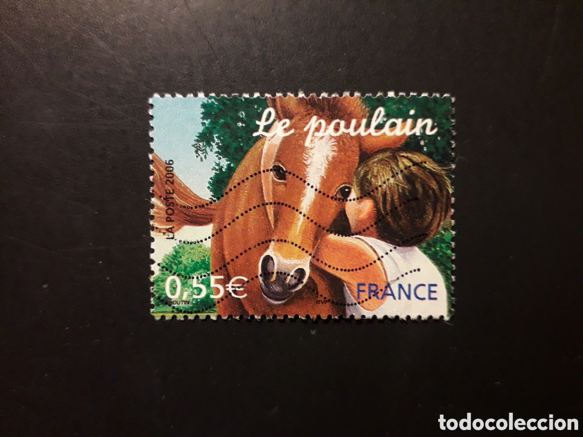 Sellos: FRANCIA YVERT 3899 SELLO SUELTO USADO 2006 FAUNA CABALLO PEDIDO M&Iacute;NIMO 3&euro;