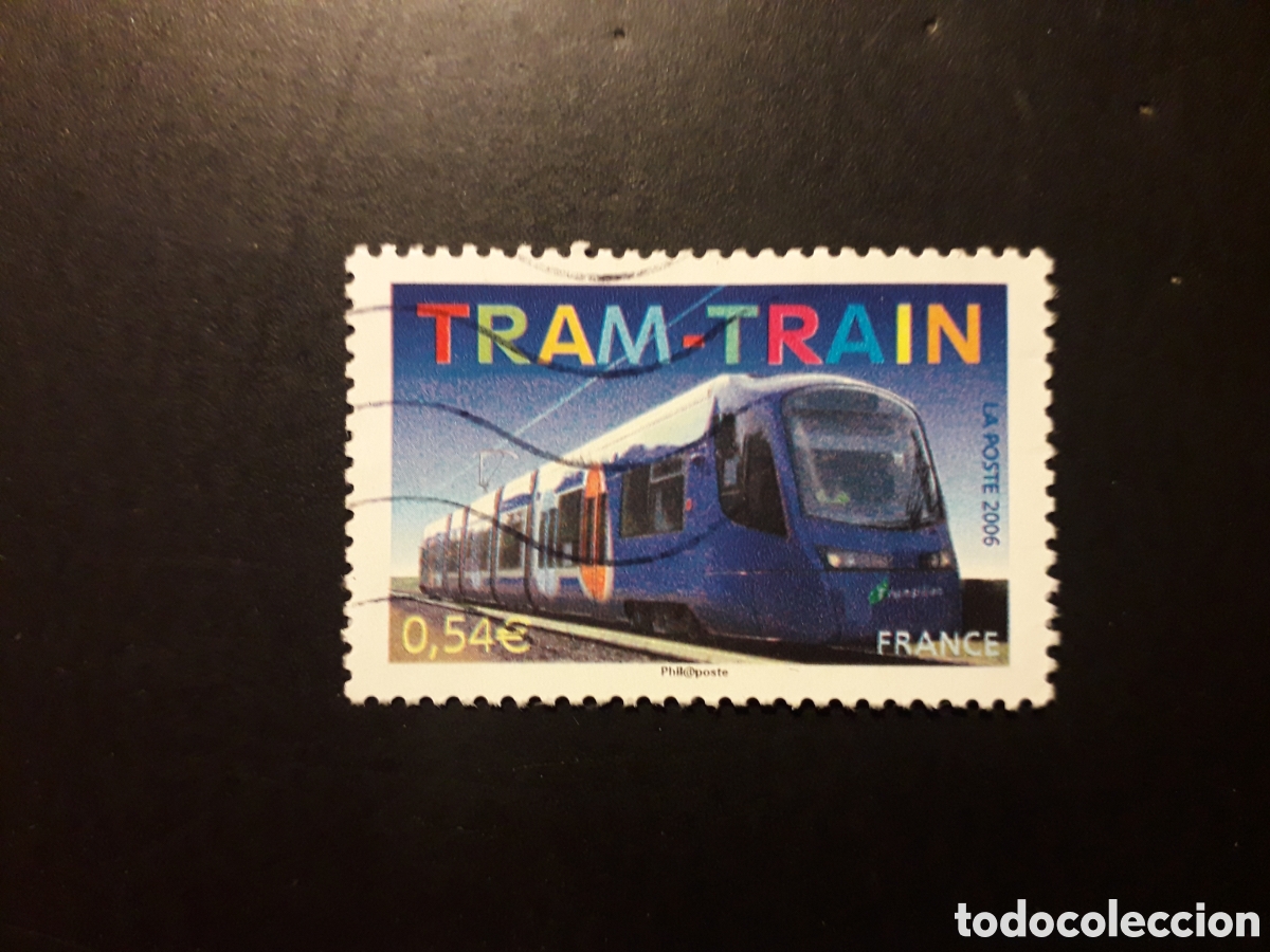 Sellos: FRANCIA YVERT 3985 SERIE COMPLETA USADA 2006 TRENES PEDIDO M&Iacute;NIMO 3&euro;