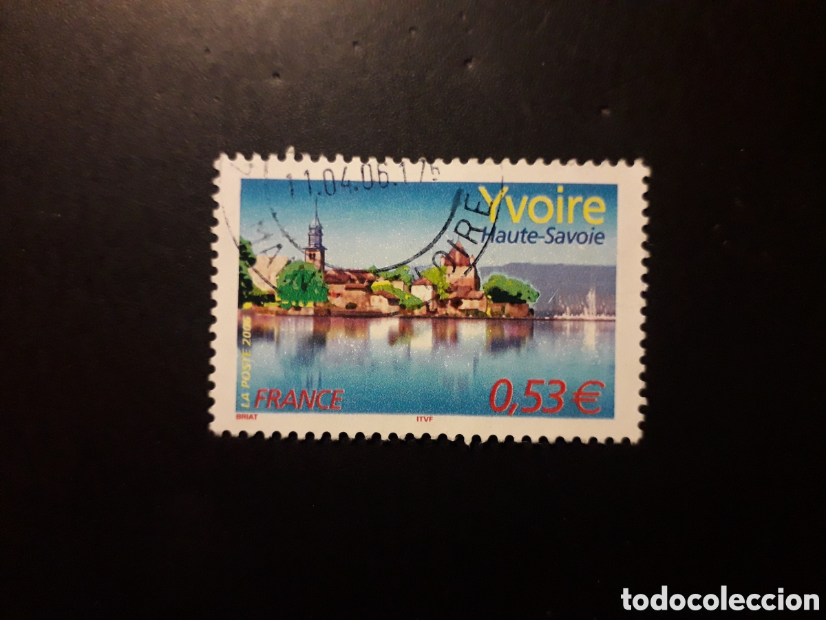 Sellos: FRANCIA YVERT 3892 SERIE COMPLETA USADA 2006 YVOIRE, LAGO L&Eacute;MAN PEDIDO M&Iacute;NIMO 3&euro;