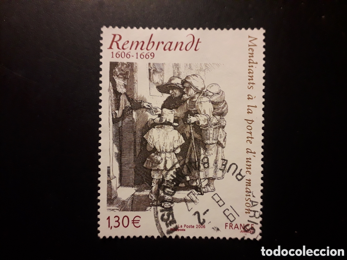 Sellos: FRANCIA YVERT 3984 SERIE COMPLETA USADA 2006 REMBRANDT PEDIDO M&Iacute;NIMO 3&euro;