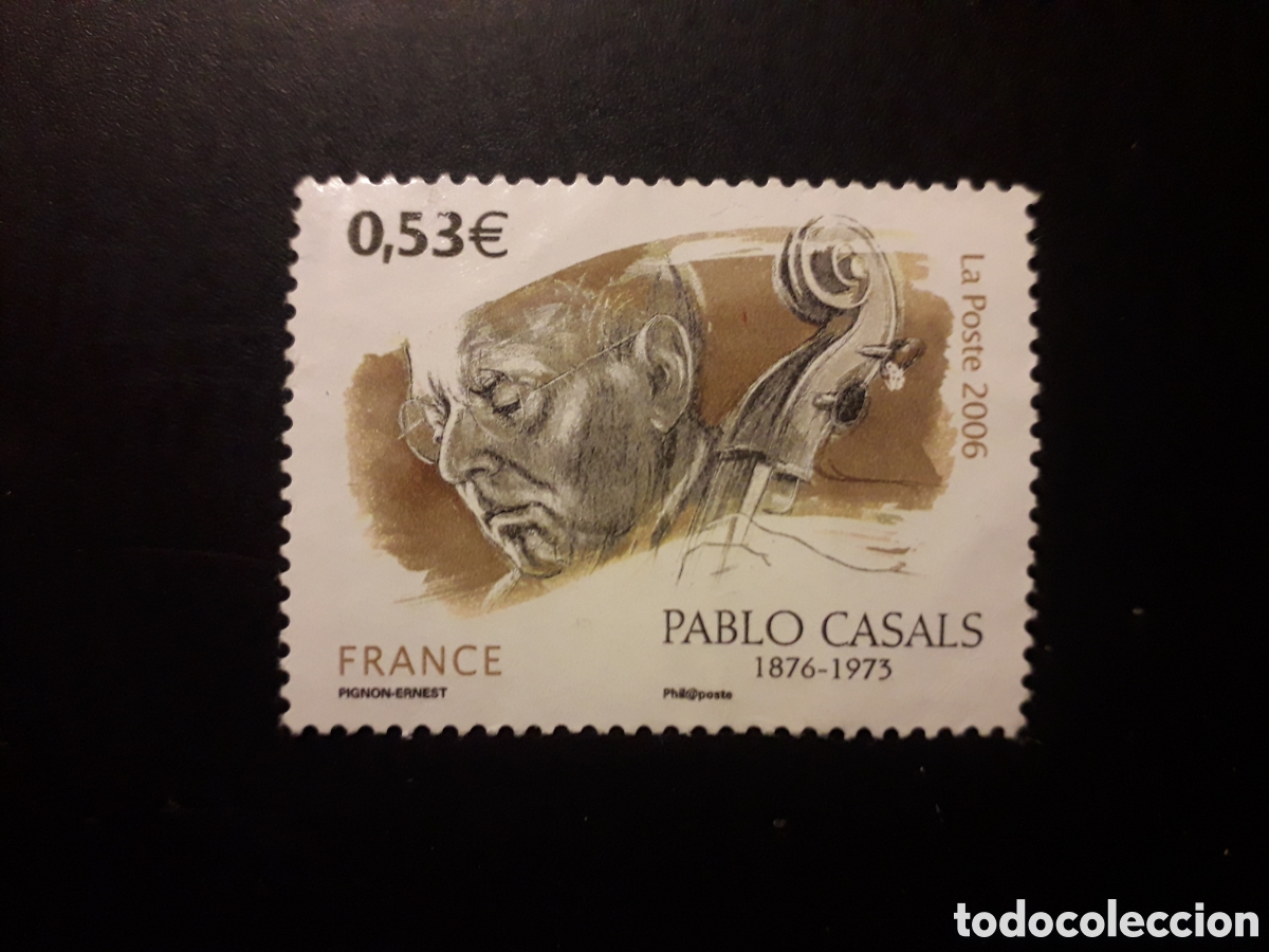 Sellos: FRANCIA YVERT 3941 SERIE COMPLETA USADA 2006 PAU CASALS, M&Uacute;SICA PEDIDO M&Iacute;NIMO 3&euro;