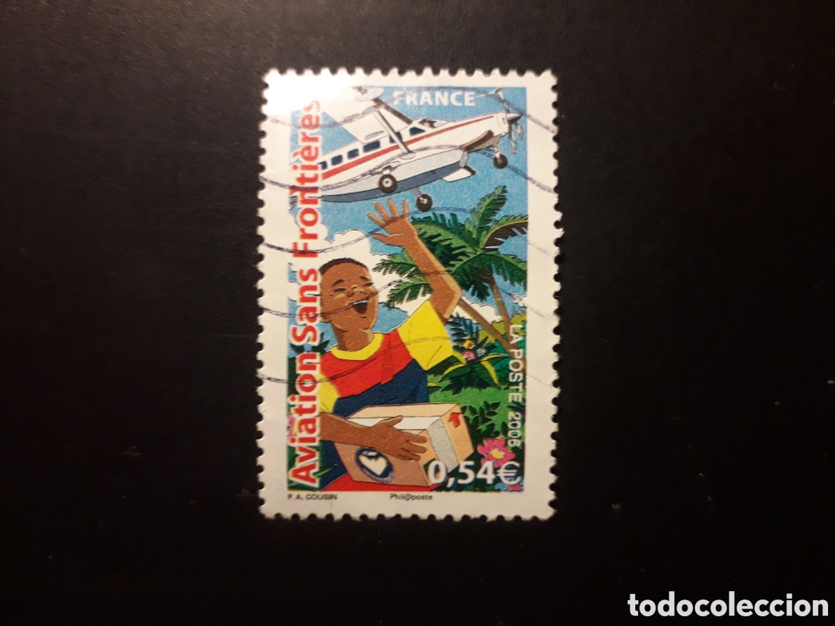 Sellos: FRANCIA YVERT 3974 SERIE COMPLETA USADA 2006 AVIACI&Oacute;N SIN FRONTERAS PEDIDO M&Iacute;NIMO 3&euro;