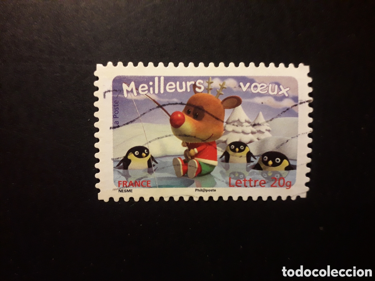 Sellos: FRANCIA YVERT AD 98 SELLO SUELTO USADO 2006 FELICITACIONES NAVIDAD PEDIDO M&Iacute;NIMO 3&euro;
