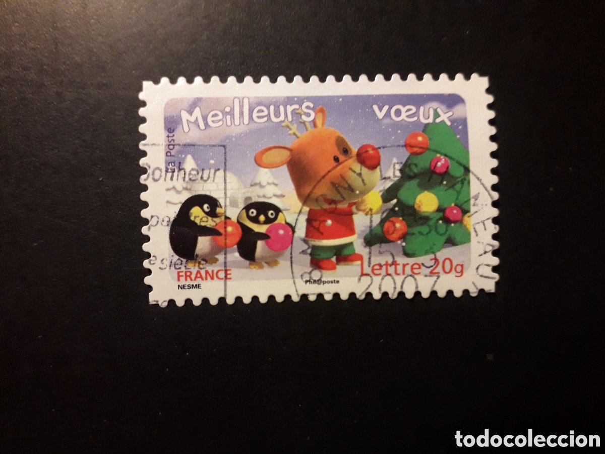 Sellos: FRANCIA YVERT AD 99 SELLO SUELTO USADO 2006 FELICITACIONES NAVIDAD PEDIDO M&Iacute;NIMO 3&euro;