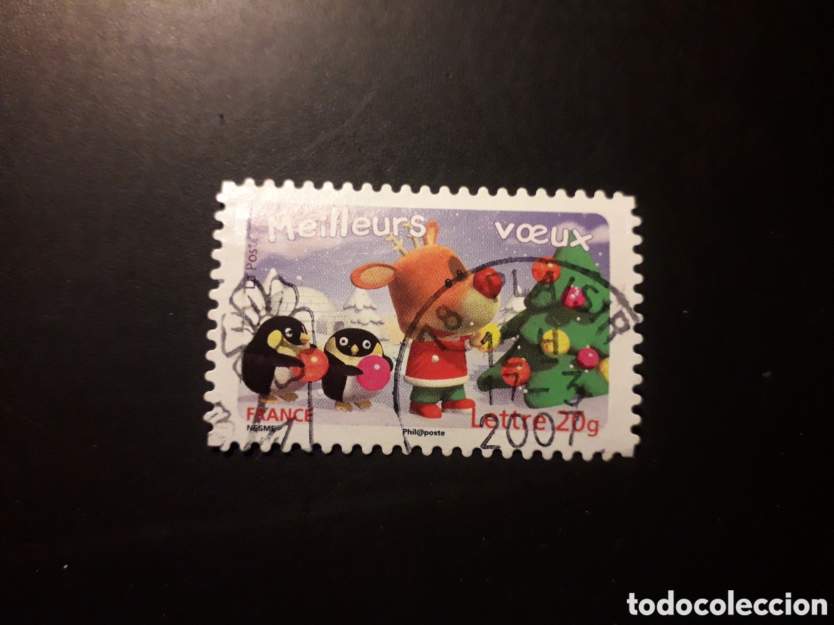 Sellos: FRANCIA YVERT AD 99 SELLO SUELTO USADO 2006 FELICITACIONES NAVIDAD PEDIDO M&Iacute;NIMO 3&euro;