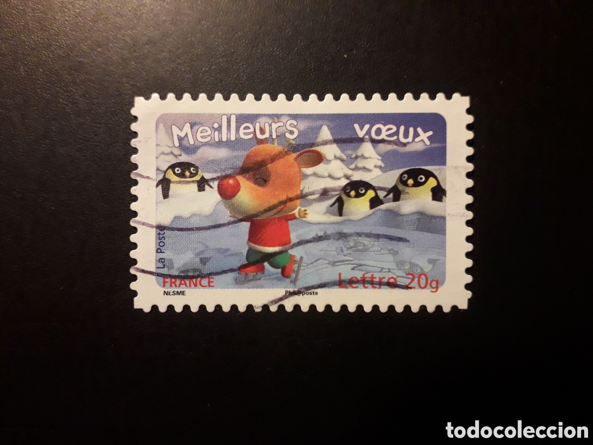 Sellos: FRANCIA YVERT AD 100 SELLO SUELTO USADO 2006 FELICITACIONES NAVIDAD PEDIDO M&Iacute;NIMO 3&euro;