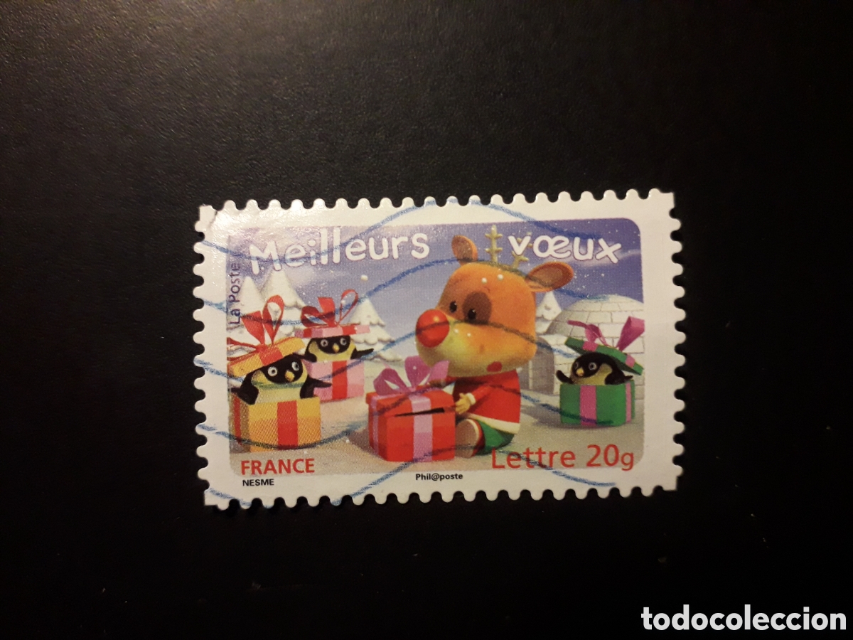Sellos: FRANCIA YVERT AD 101 SELLO SUELTO USADO 2006 FELICITACIONES NAVIDAD PEDIDO M&Iacute;NIMO 3&euro;