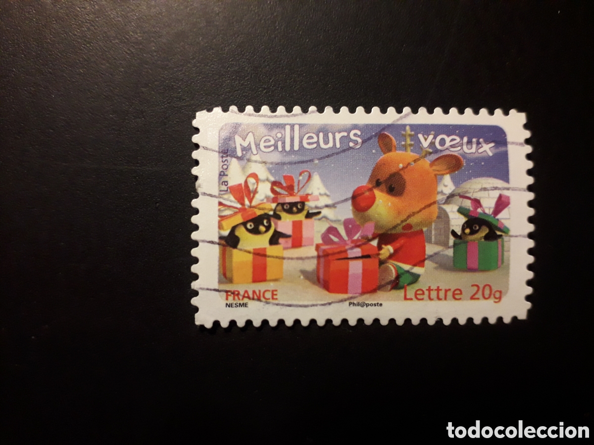 Sellos: FRANCIA YVERT AD 101 SELLO SUELTO USADO 2006 FELICITACIONES NAVIDAD PEDIDO M&Iacute;NIMO 3&euro;