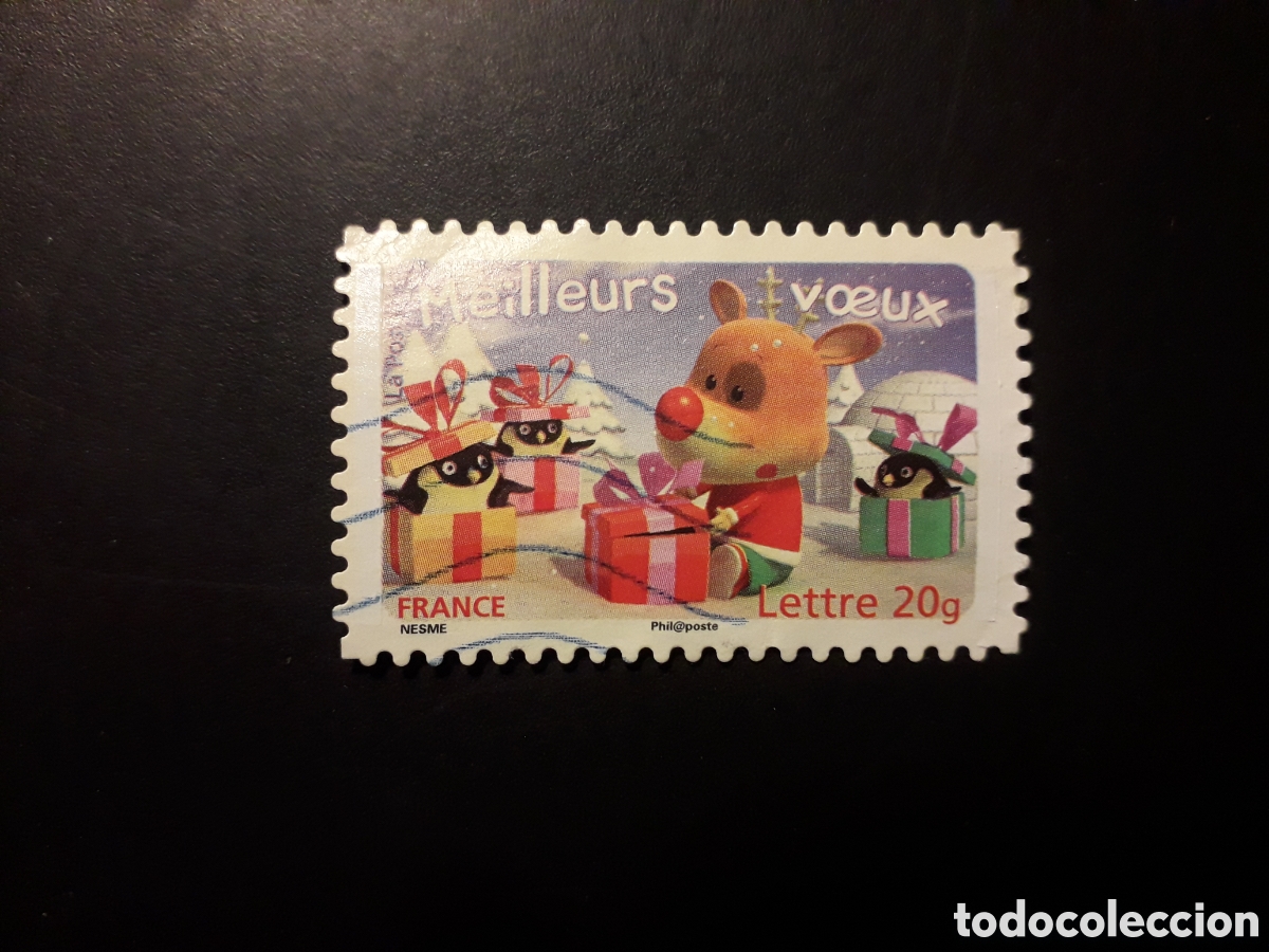 Sellos: FRANCIA YVERT AD 101 SELLO SUELTO USADO 2006 FELICITACIONES NAVIDAD PEDIDO M&Iacute;NIMO 3&euro;