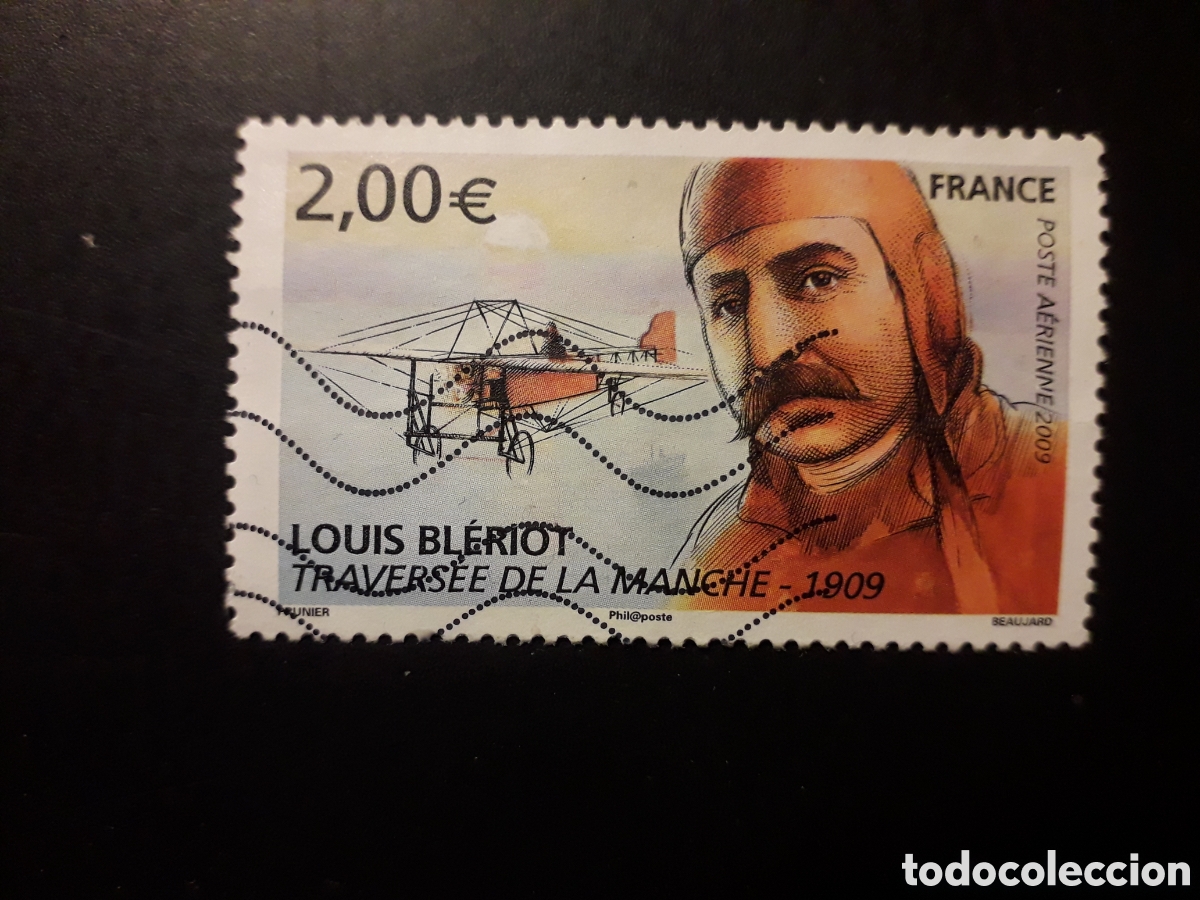 Sellos: FRANCIA YVERT A 72 SERIE COMPLETA USADA 2009 LOUIS BL&Eacute;RIOT, AVIONES, AVIACI&Oacute;N PEDIDO M&Iacute;NIMO 3&euro;