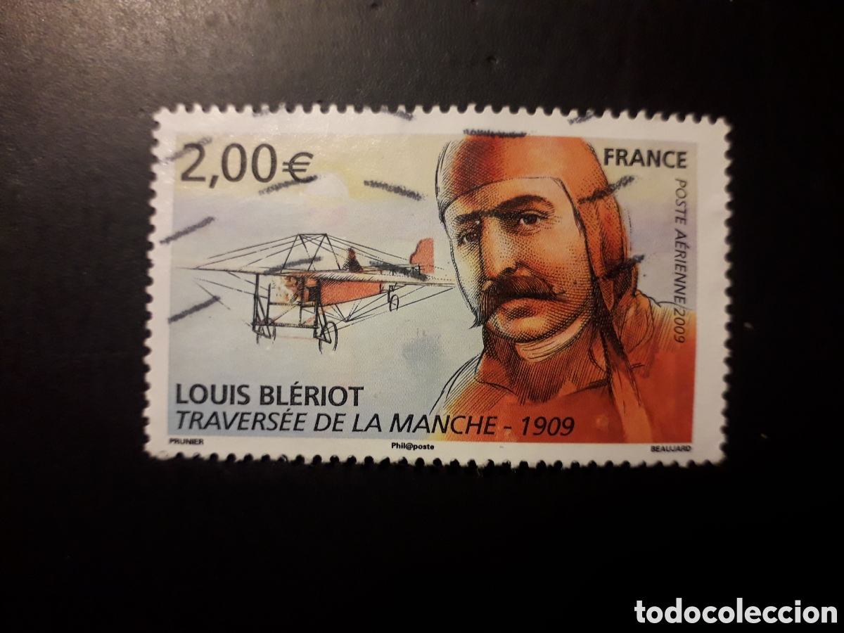 Sellos: FRANCIA YVERT A 72 SERIE COMPLETA USADA 2009 LOUIS BL&Eacute;RIOT, AVIONES, AVIACI&Oacute;N PEDIDO M&Iacute;NIMO 3&euro;