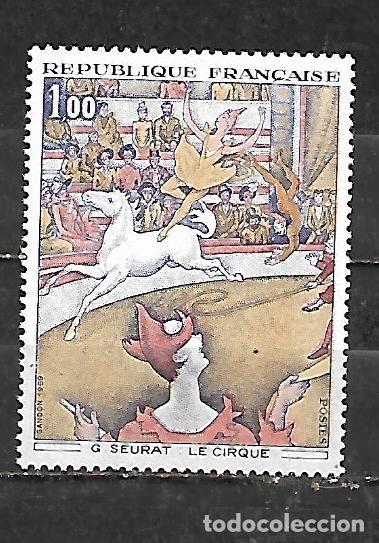 Sellos: 1969: Pintura - &rdquo;El circo&rdquo;. Seurat (MNH**)