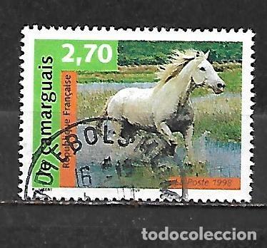 Sellos: 1998: Caballos franceses - Camargu&eacute;s (usado)