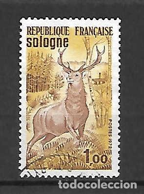 Sellos: Fauna de la regi&oacute;n de Sologne, Francia, sello a&ntilde;o 1972