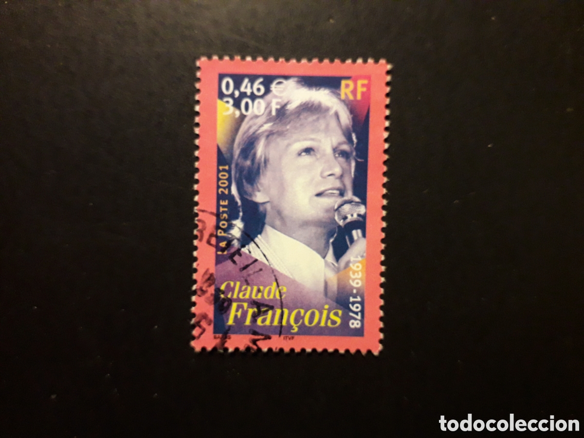 Sellos: FRANCIA YVERT 3391 SELLO SUELTO USADO 2001 CLAUDE FRAN&Ccedil;OIS CANTANTES M&Uacute;SICA PEDIDO M&Iacute;NIMO 3&euro;