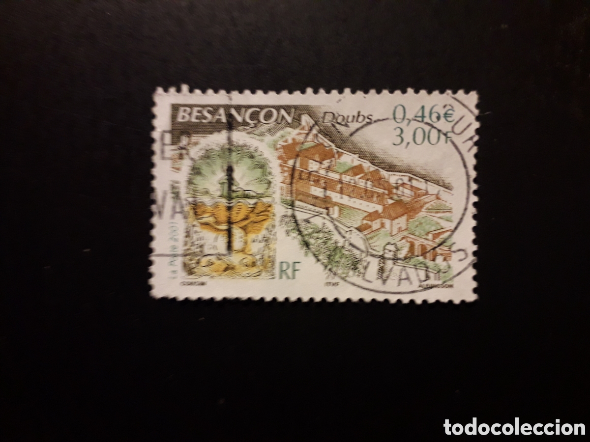 Sellos: FRANCIA YVERT 3387 SERIE COMPLETA USADA 2001 TURISMO, BESAN&Ccedil;ON PEDIDO M&Iacute;NIMO 3&euro;