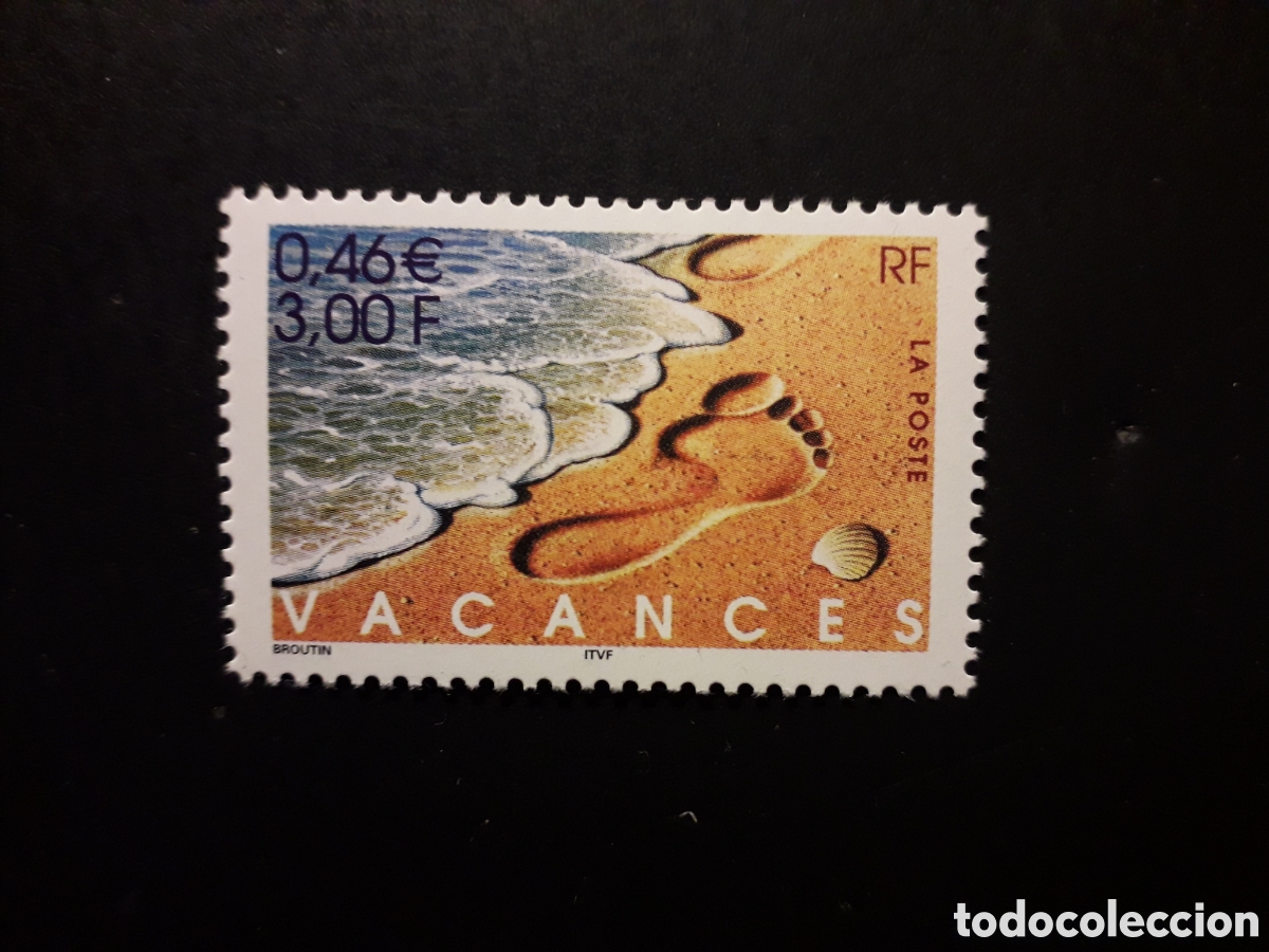Sellos: FRANCIA YVERT 3399 SERIE COMPLETA NUEVA *** 2001 VACACIONES PEDIDO M&Iacute;NIMO 3&euro;