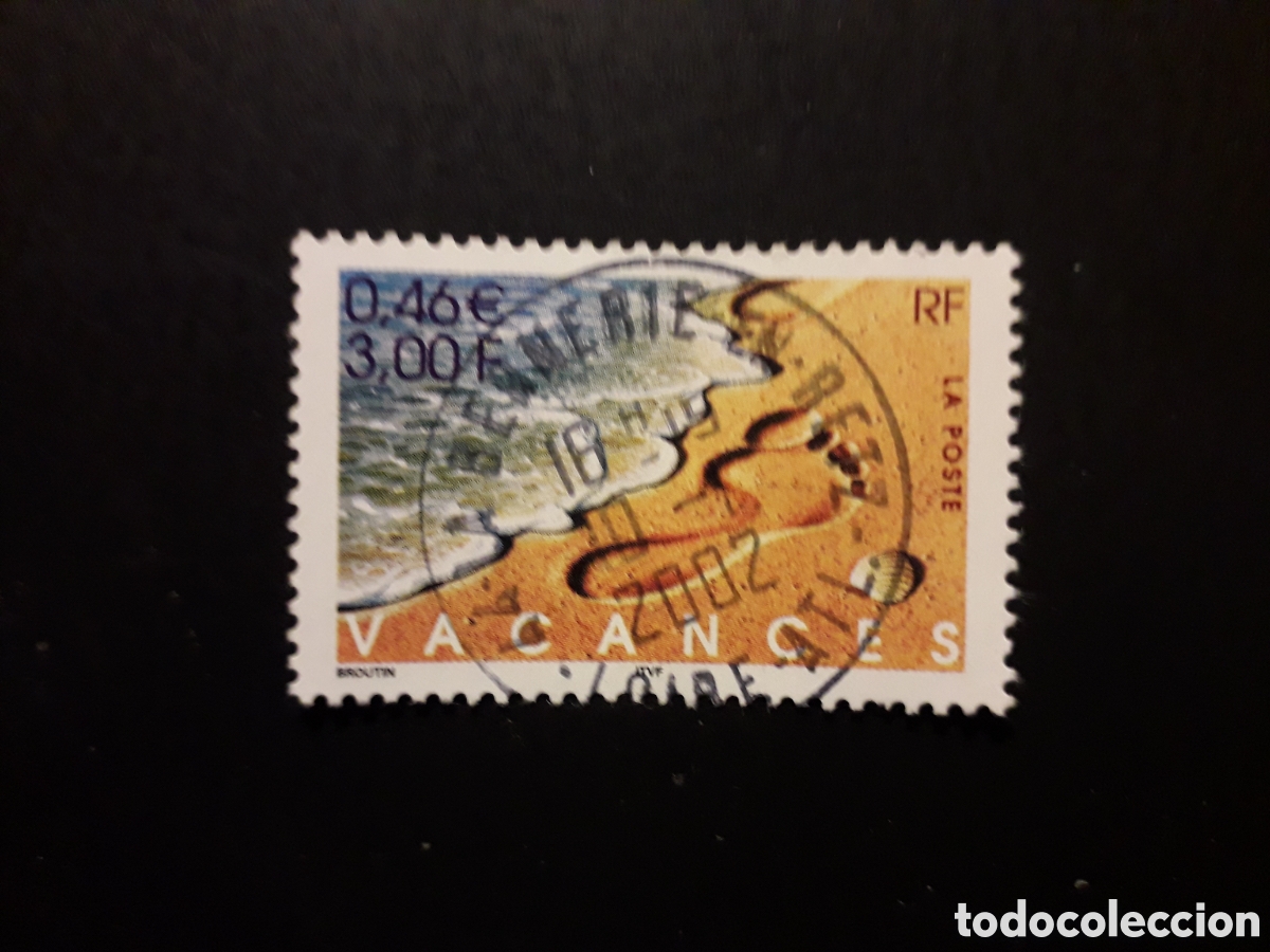 Sellos: FRANCIA YVERT 3399 SERIE COMPLETA USADA 2001 VACACIONES PEDIDO M&Iacute;NIMO 3&euro;