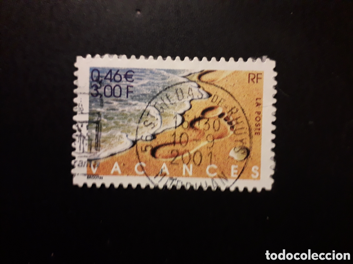 Sellos: FRANCIA YVERT 3400 SERIE COMPLETA USADA 2001 VACACIONES PEDIDO M&Iacute;NIMO 3&euro;