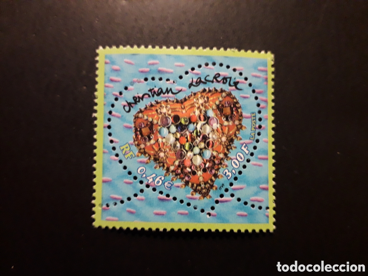 Sellos: FRANCIA YVERT 3368 SERIE COMPLETA NUEVA *** 2001 SAN VALENT&Iacute;N CORAZON C LACROIX PEDIDO M&Iacute;NIMO 3&euro;