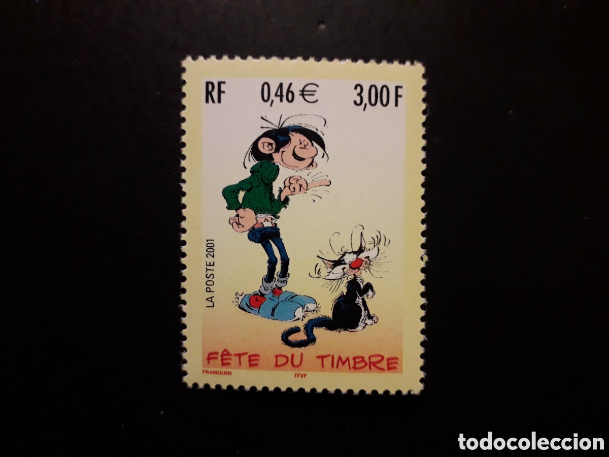 Sellos: FRANCIA YVERT 3370 SERIE COMPLETA NUEVA *** 2001 C&Oacute;MICS, MARSU, PEDIDO M&Iacute;NIMO 3&euro;