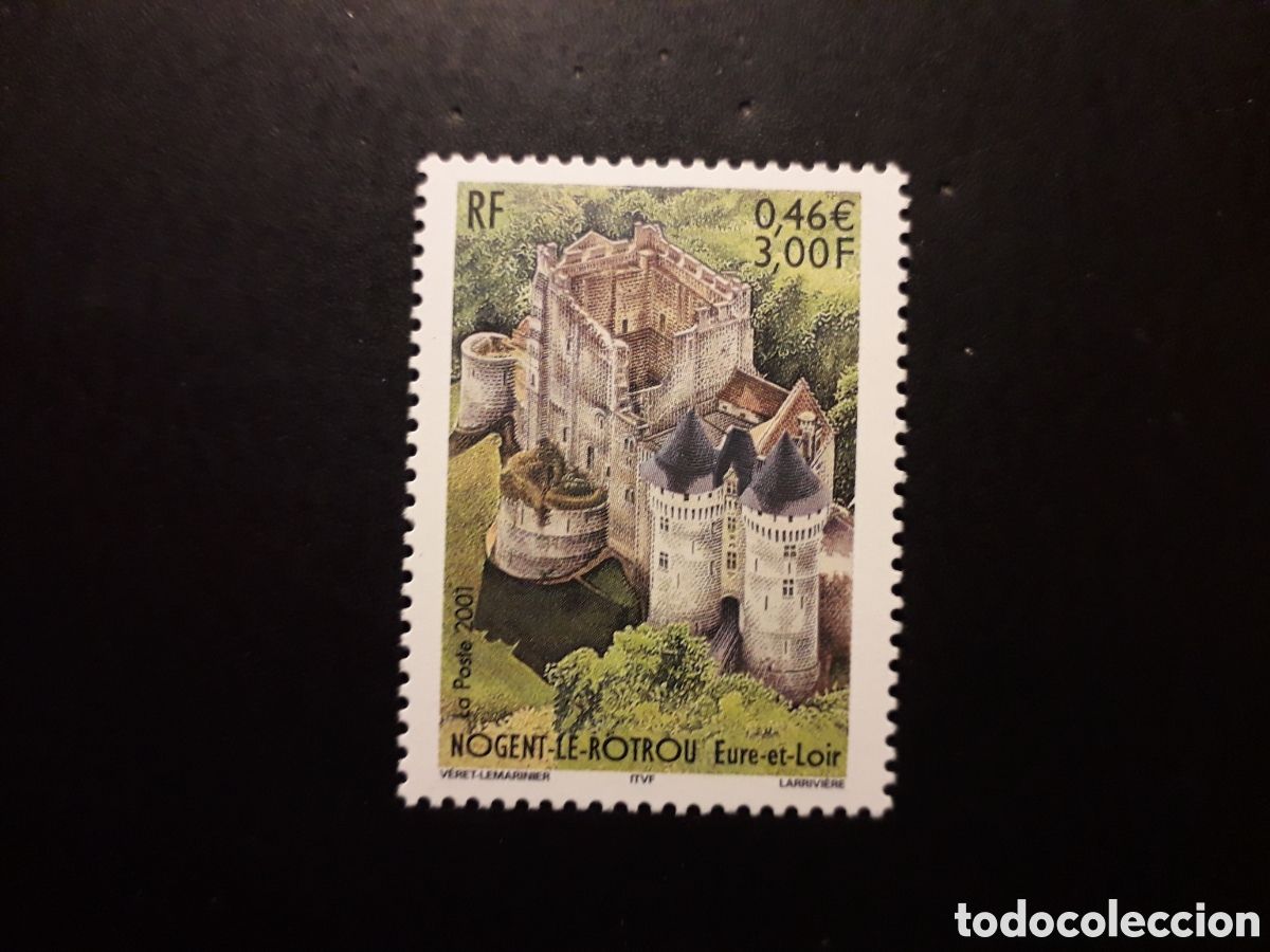 Sellos: FRANCIA YVERT 3386 SERIE COMPLETA NUEVA *** 2001 CASTILLO, PEDIDO M&Iacute;NIMO 3&euro;