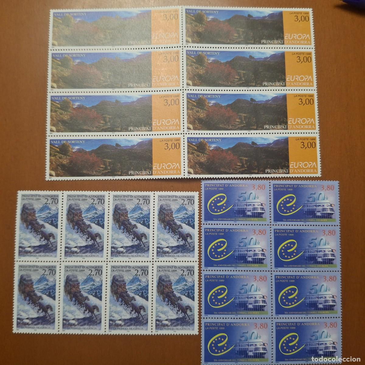 Stamps: HB960 SELLOS ANDORRA FRANCESA en NUEVO facial ++64 &euro;