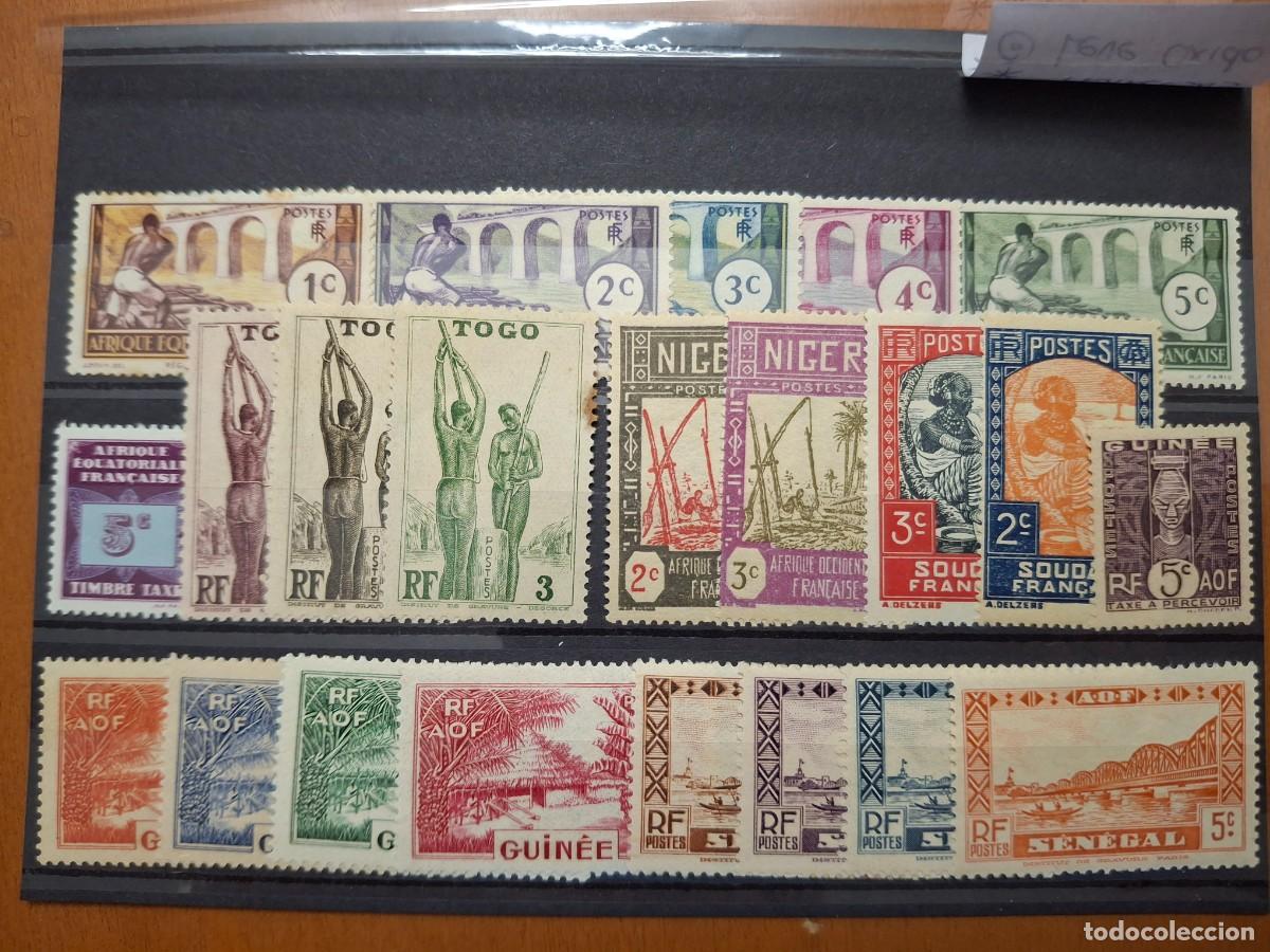 Stamps: HB989 SELLOS colonias francesas en NUEVO ideal para tematicas (LEER DESCRIPCION)