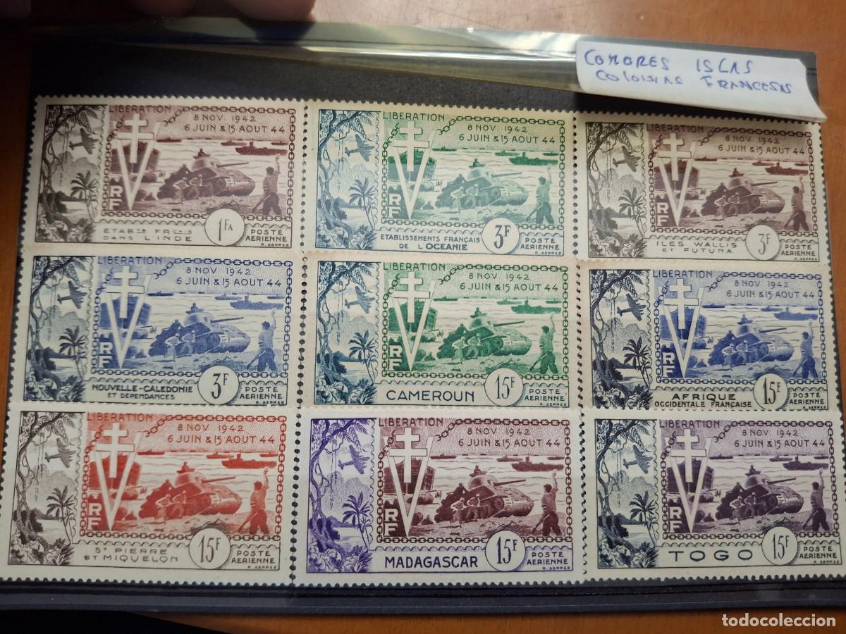 Stamps: HB995 SELLOS colonias francesas en NUEVO ideal para tematicas (LEER DESCRIPCION)
